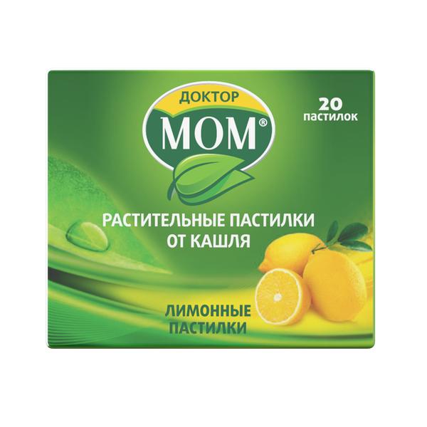 Доктор Мом пастилки лимон №20