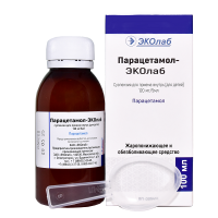 Парацетамол-ЭКО суспензия флакон 100мл