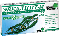 Эвкалипт-М Зеленый доктор таблетки для рассасывания №20