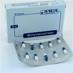 Флуоксетин (капс. 20мг №20)