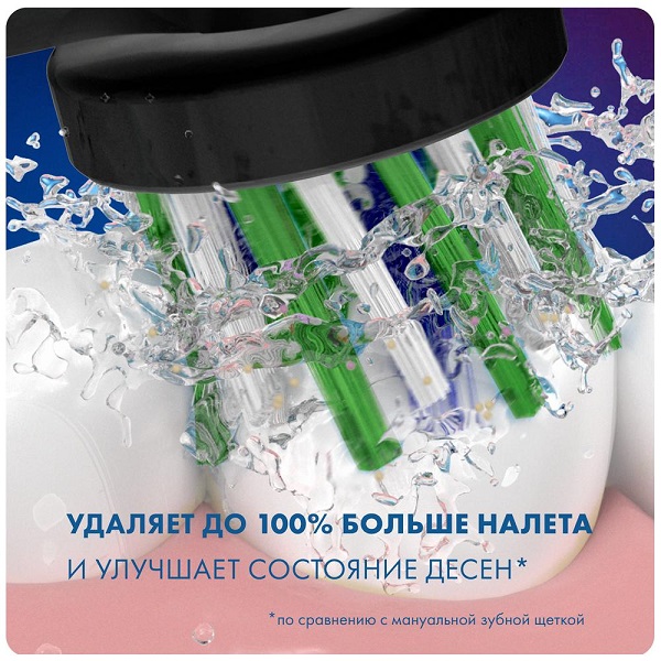 Насадка для электрической зубной щетки Oral-B CrossAction EB50RB №2