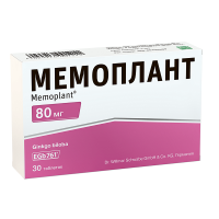 Мемоплант таблетки 80мг №30