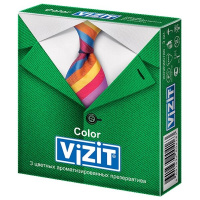 Презервативы Vizit (№3 (ароматизиров.цветные) Color)