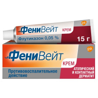 ФениВейт Крем – новое решение против воспаления на коже, крем, 15г